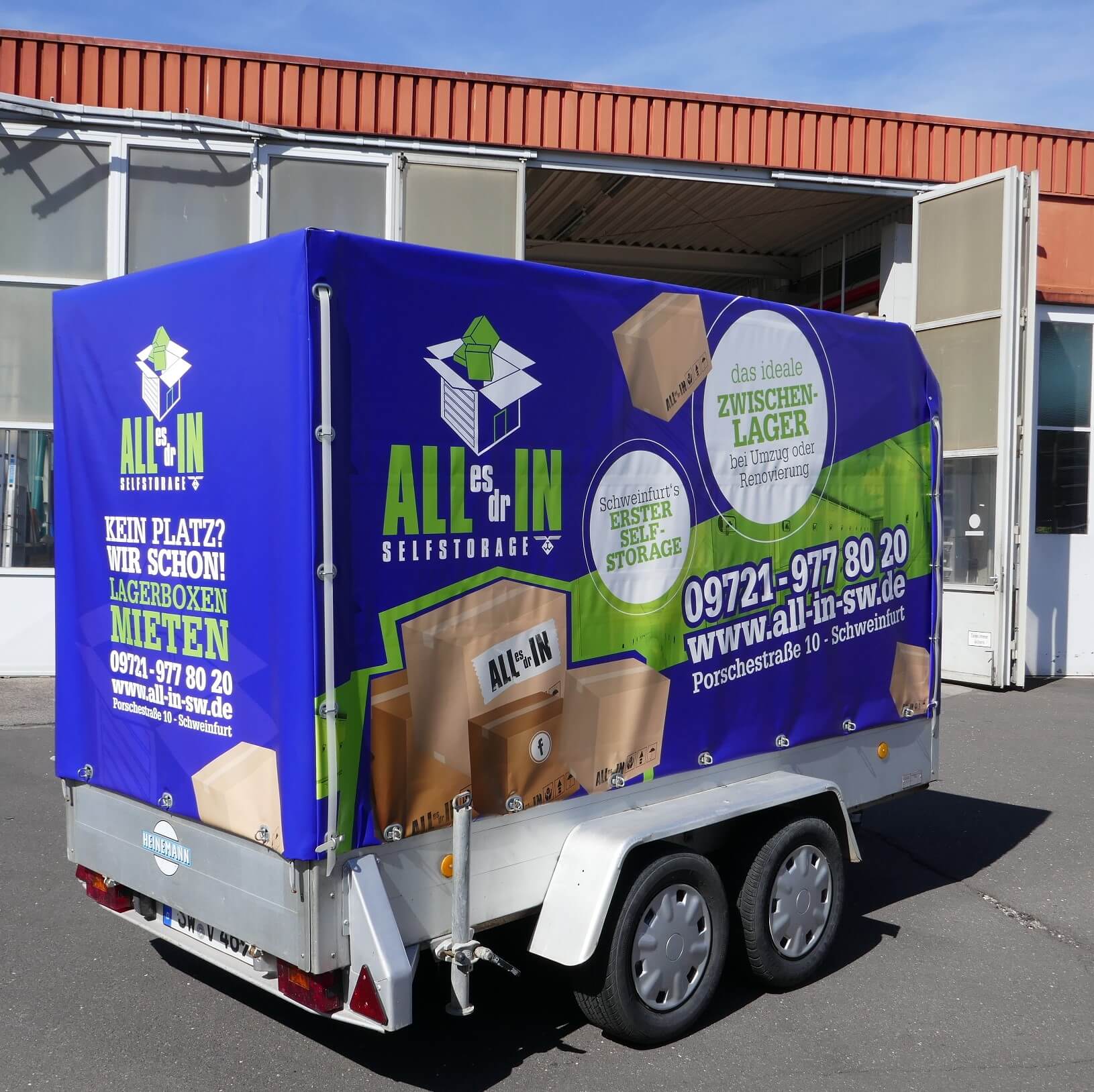 Beschriftung - Alli in