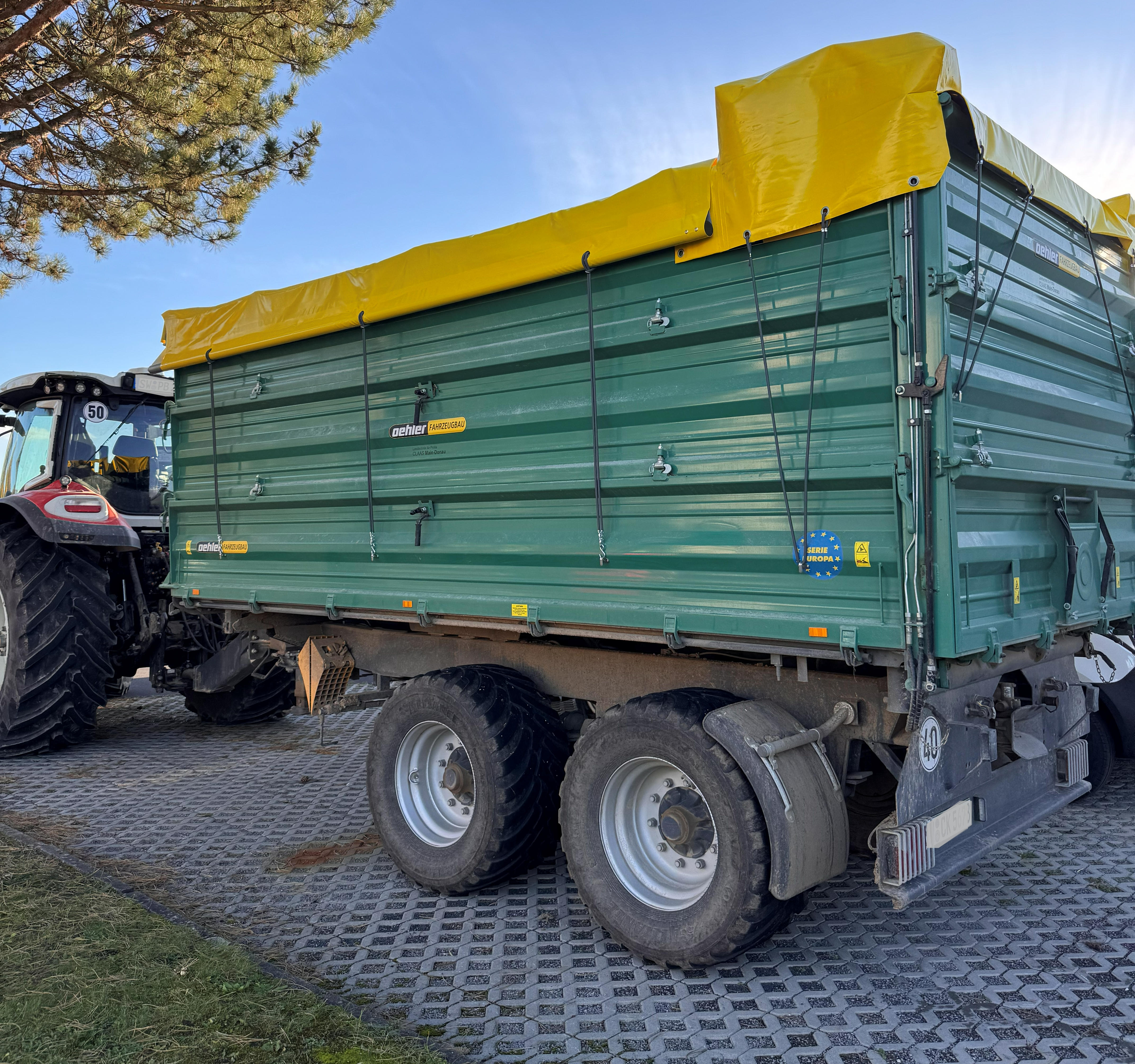 LKW Plane Landwirtschaftlicher Anhänger