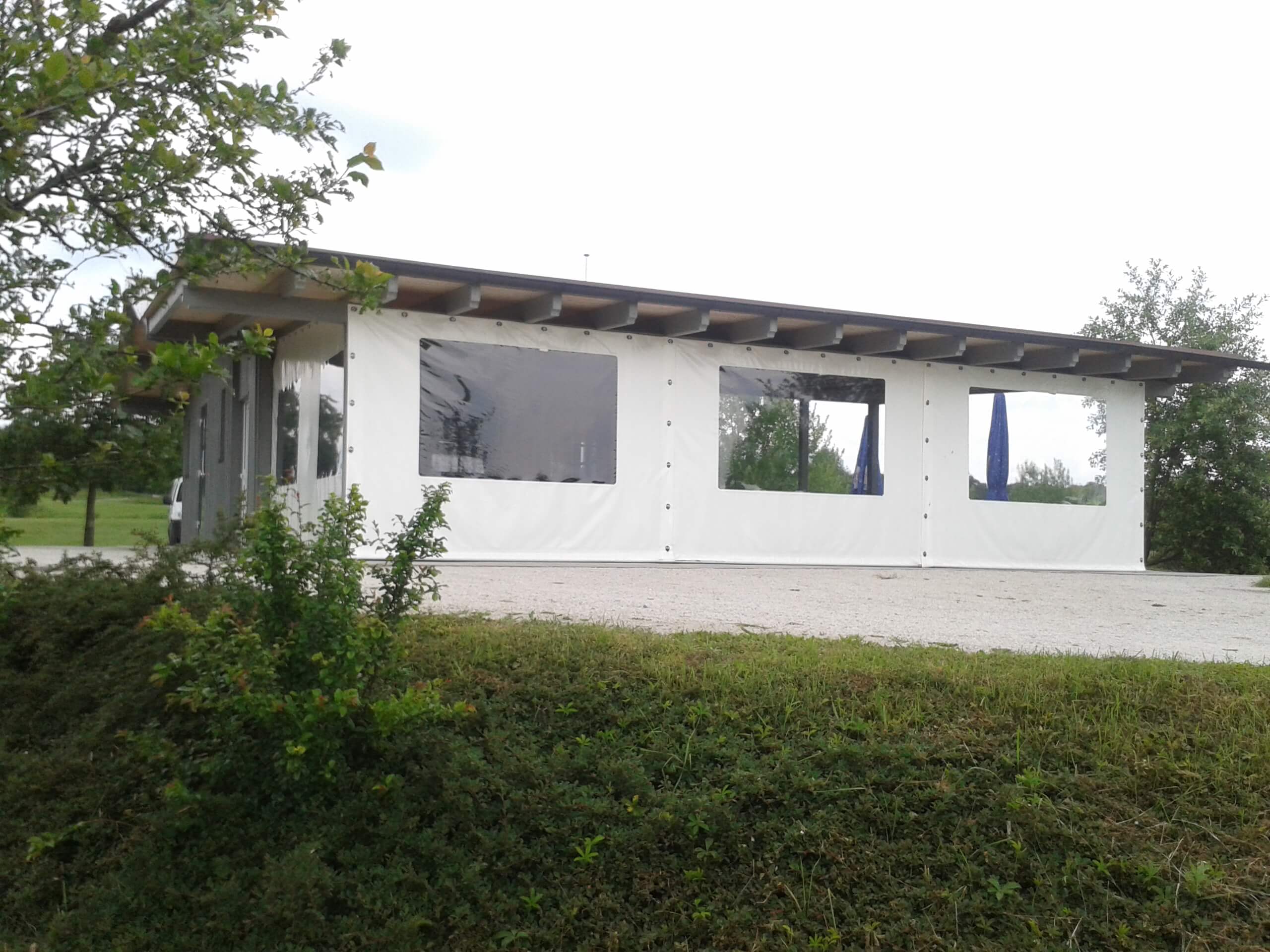 Wetterschutzvorhang Industriell